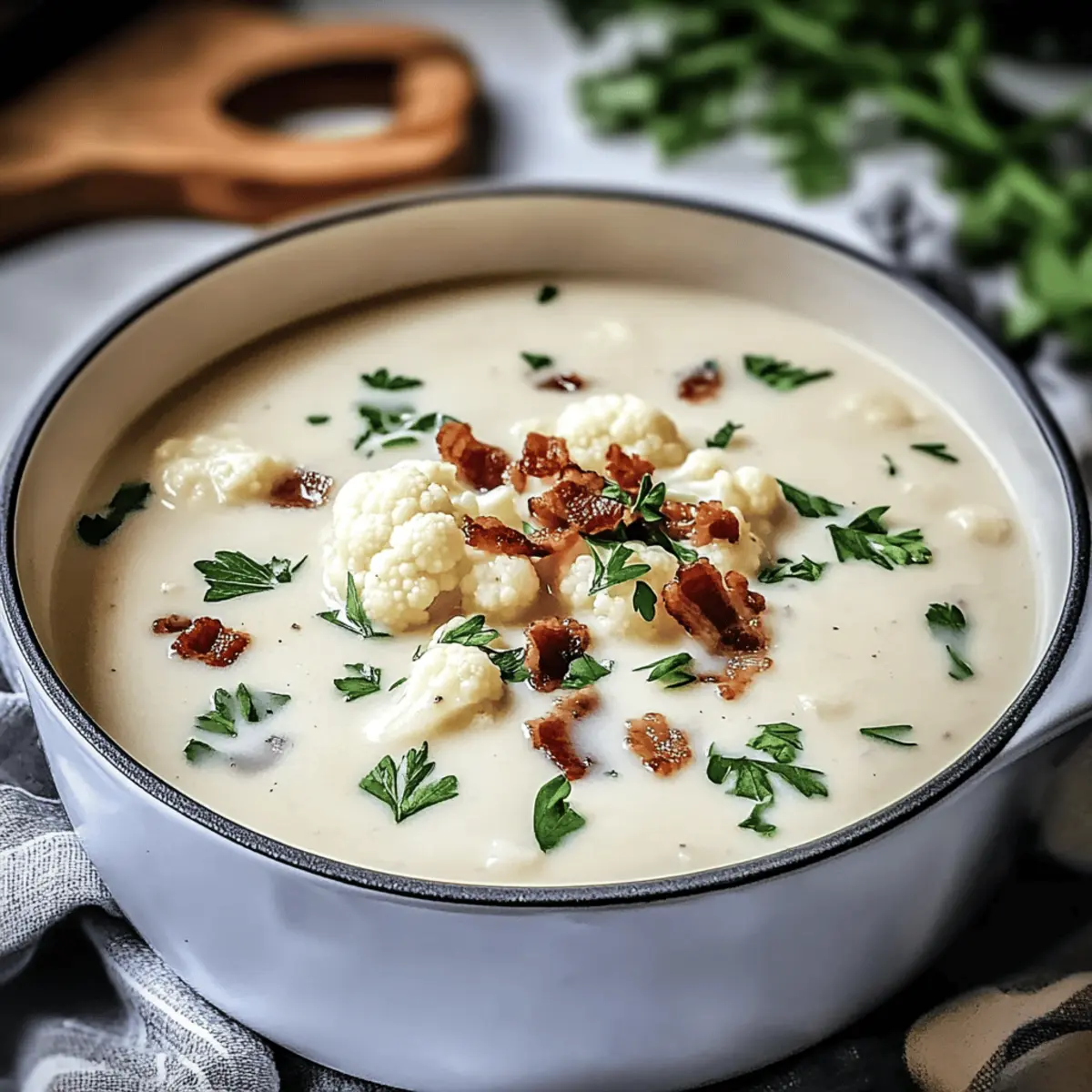 Creamy Cauliflower Soup for Cozy Nights In