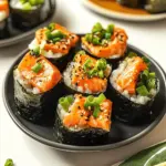 Baked Salmon Sushi Cups