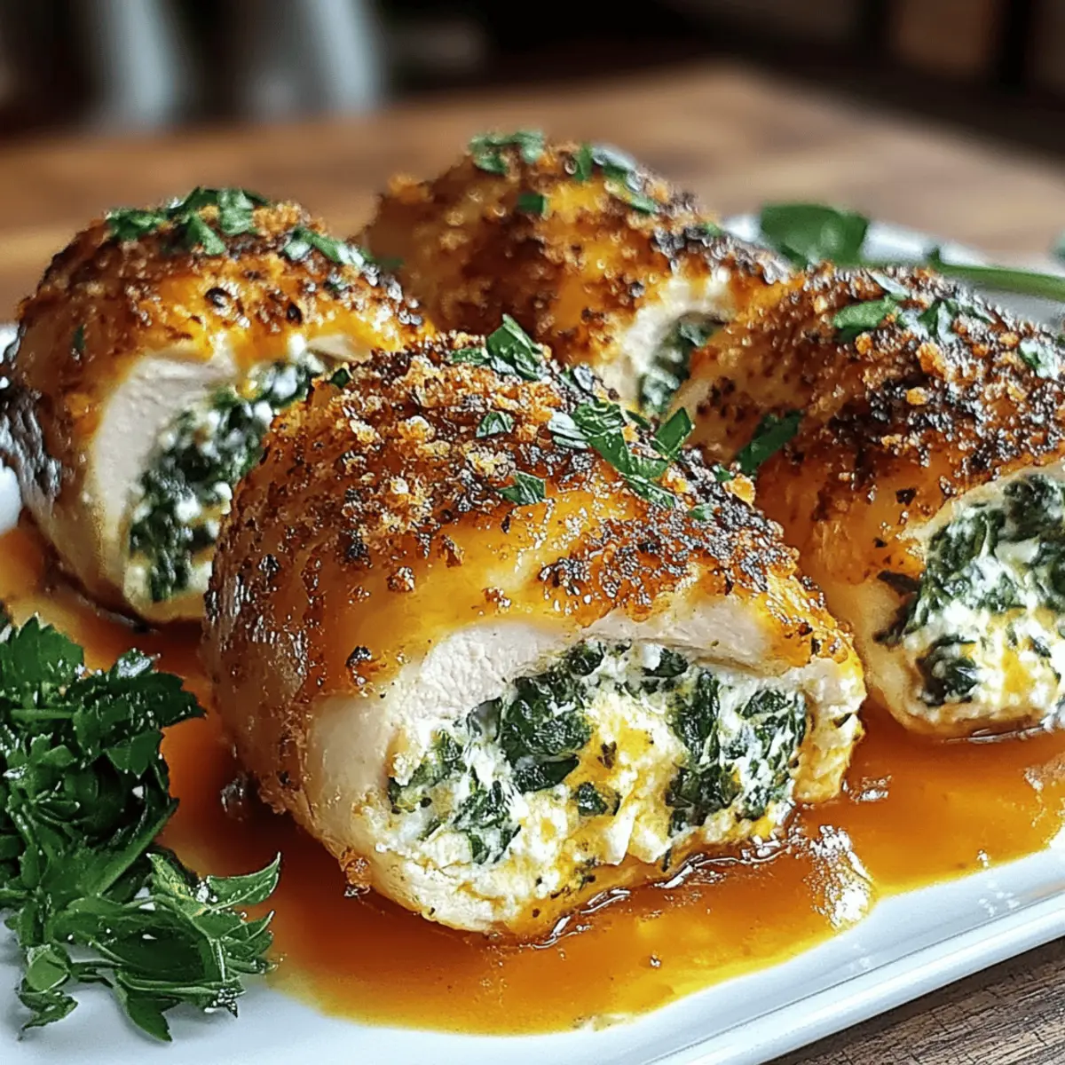 Ricotta Stuffed Chicken Rolls That Impress Every Dinner Guest