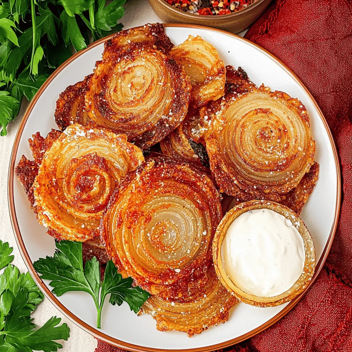 Crunchy Onion Ring Chips: Your Guilt-Free Snack Fix