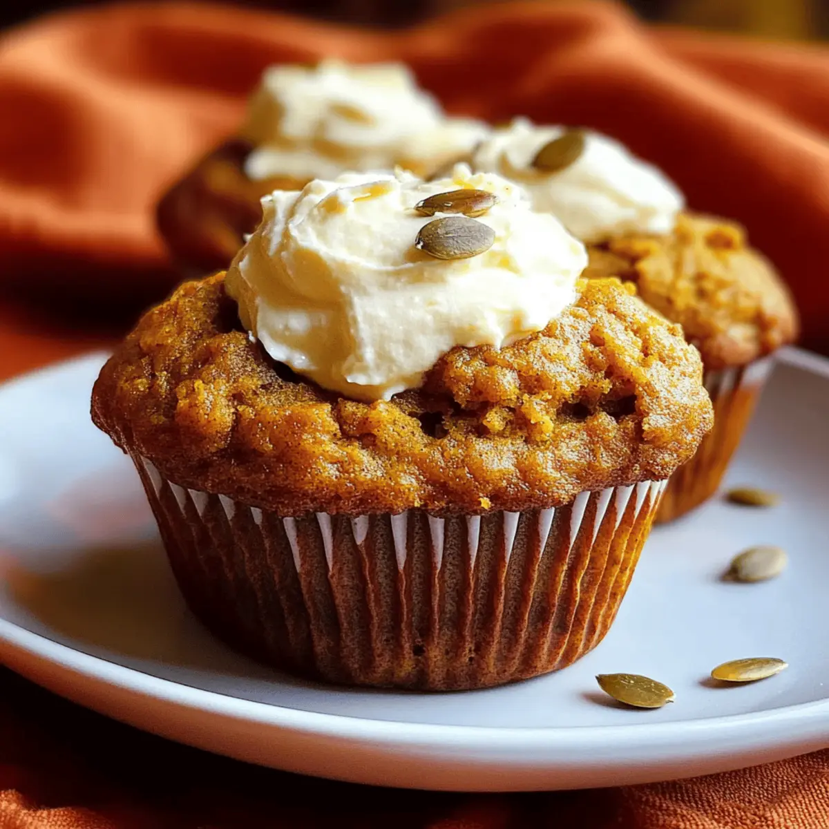 Cozy Pumpkin Cream Cheese Muffins for Fall Mornings
