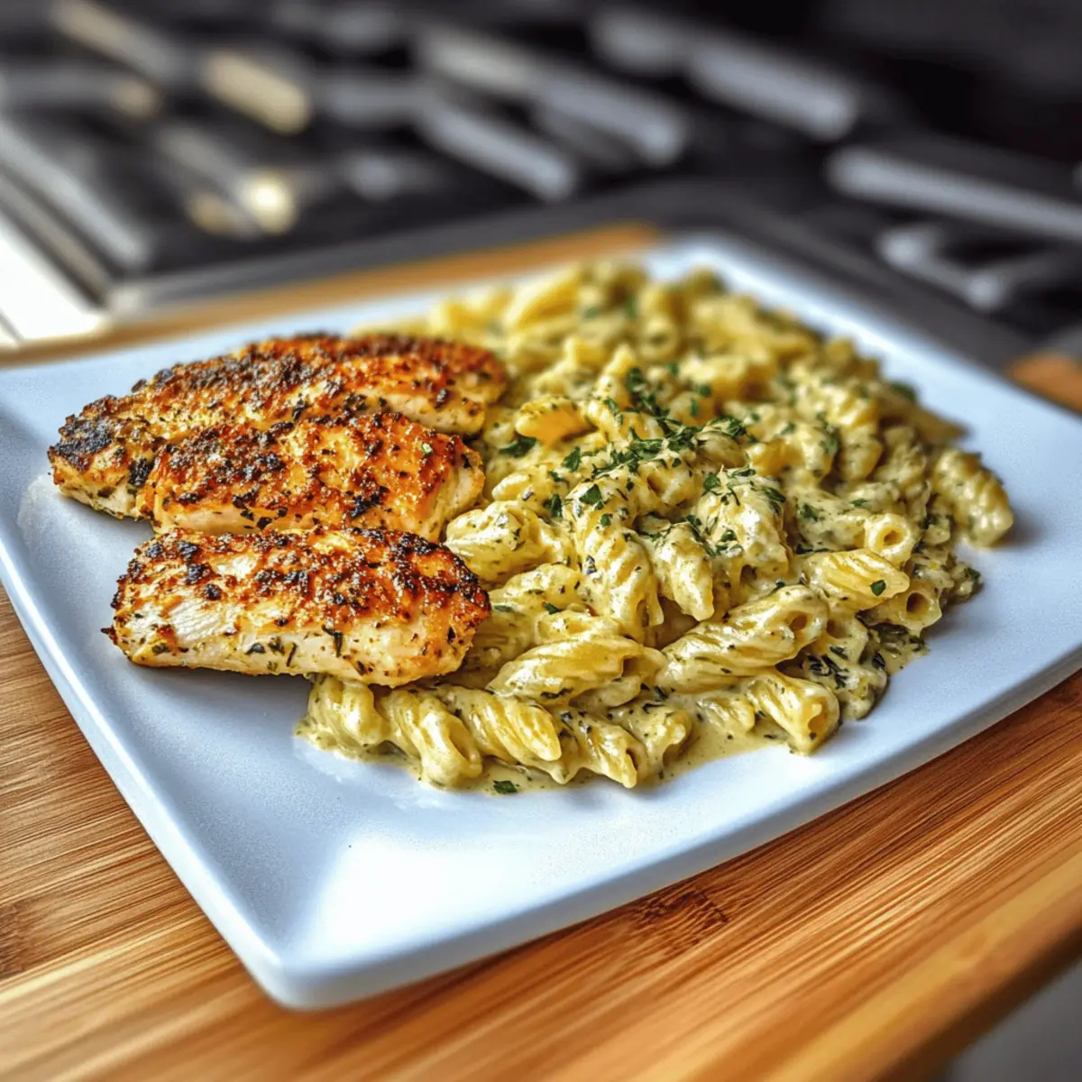 Creamy Garlic Parmesan Chicken Pasta: A Quick Comfort Feast