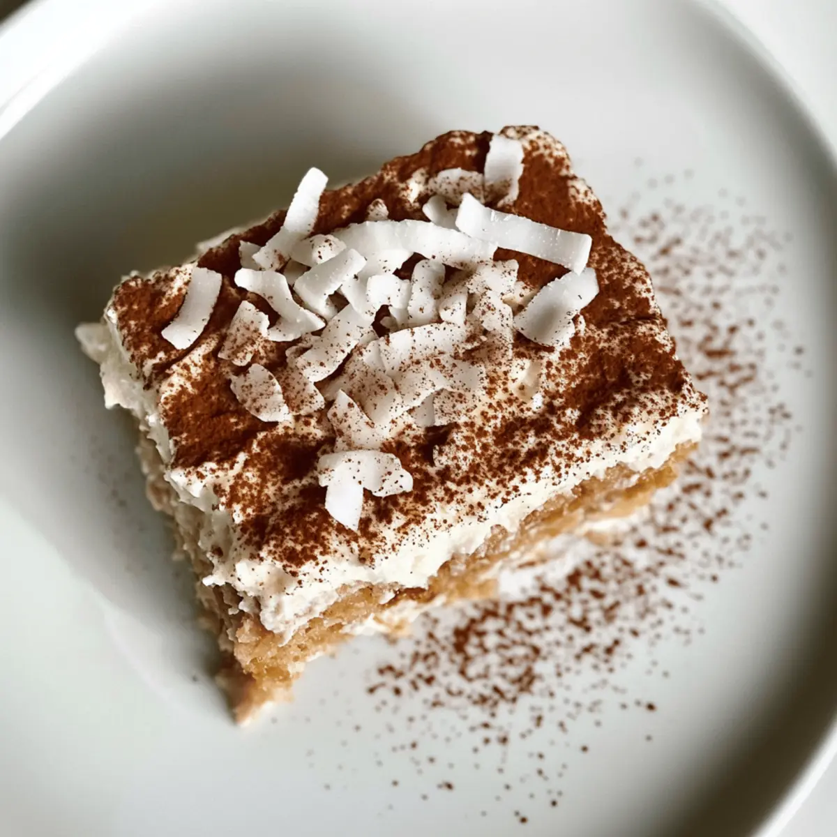 Coconut Rum Tiramisu: A Tropical Twist on a Classic Dessert