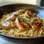Marsala Chicken Orzo