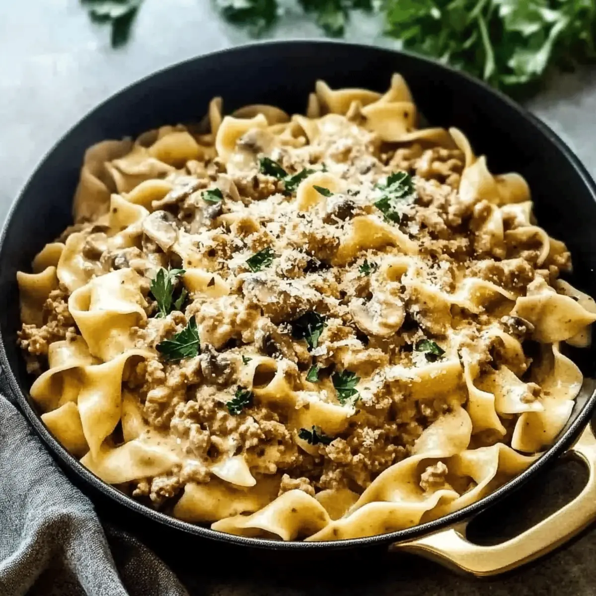 Creamy Turkey Stroganoff: Quick Comfort Food Delight