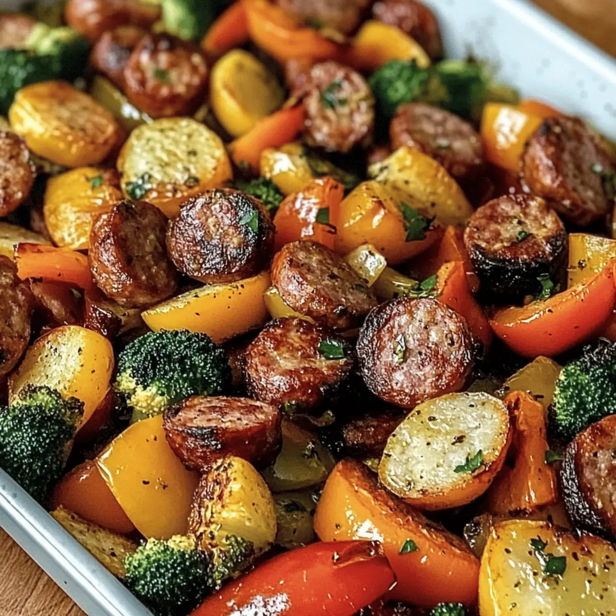 Savor Easy Pan Sausage & Veggies for Busy Weeknights
