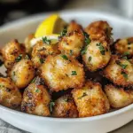 Air Fryer Lemon Chicken Bites