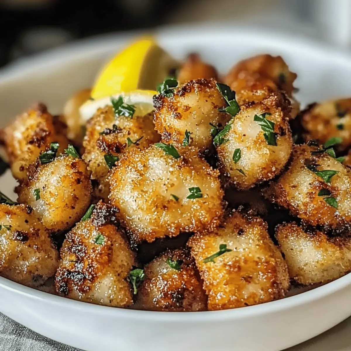 Crispy Air Fryer Lemon Chicken Bites for a Zesty Treat