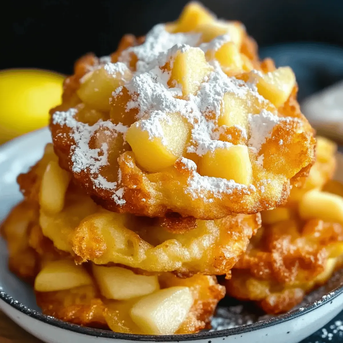 Crispy Air Fryer Apple Fritters You’ll Love to Share