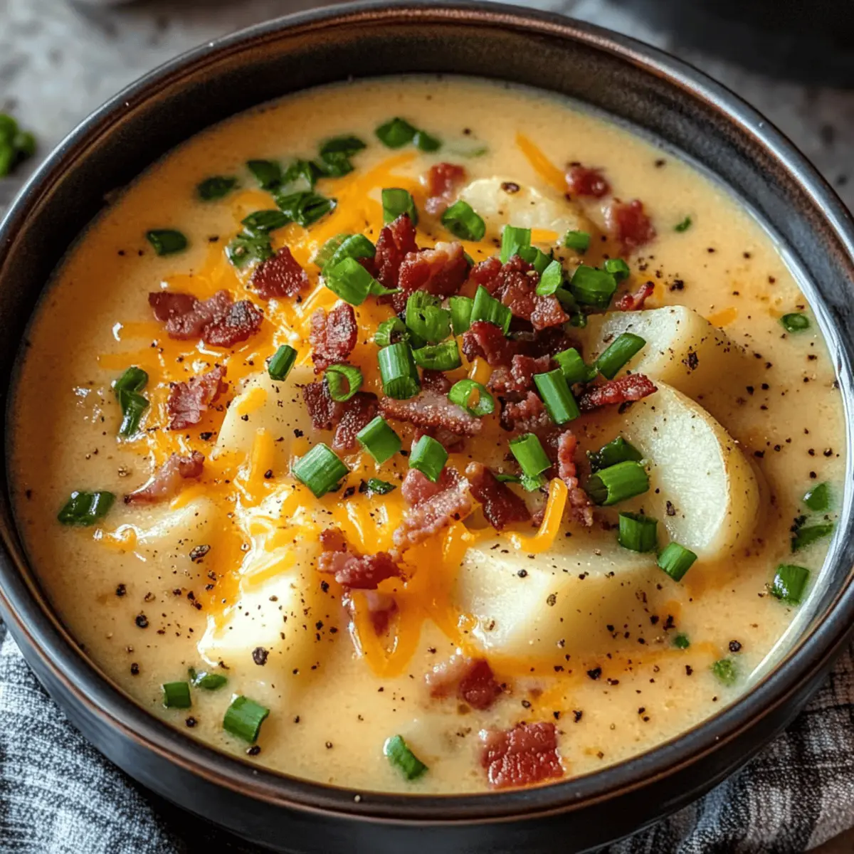 Creamy Baked Potato Soup for Cozy Nights In