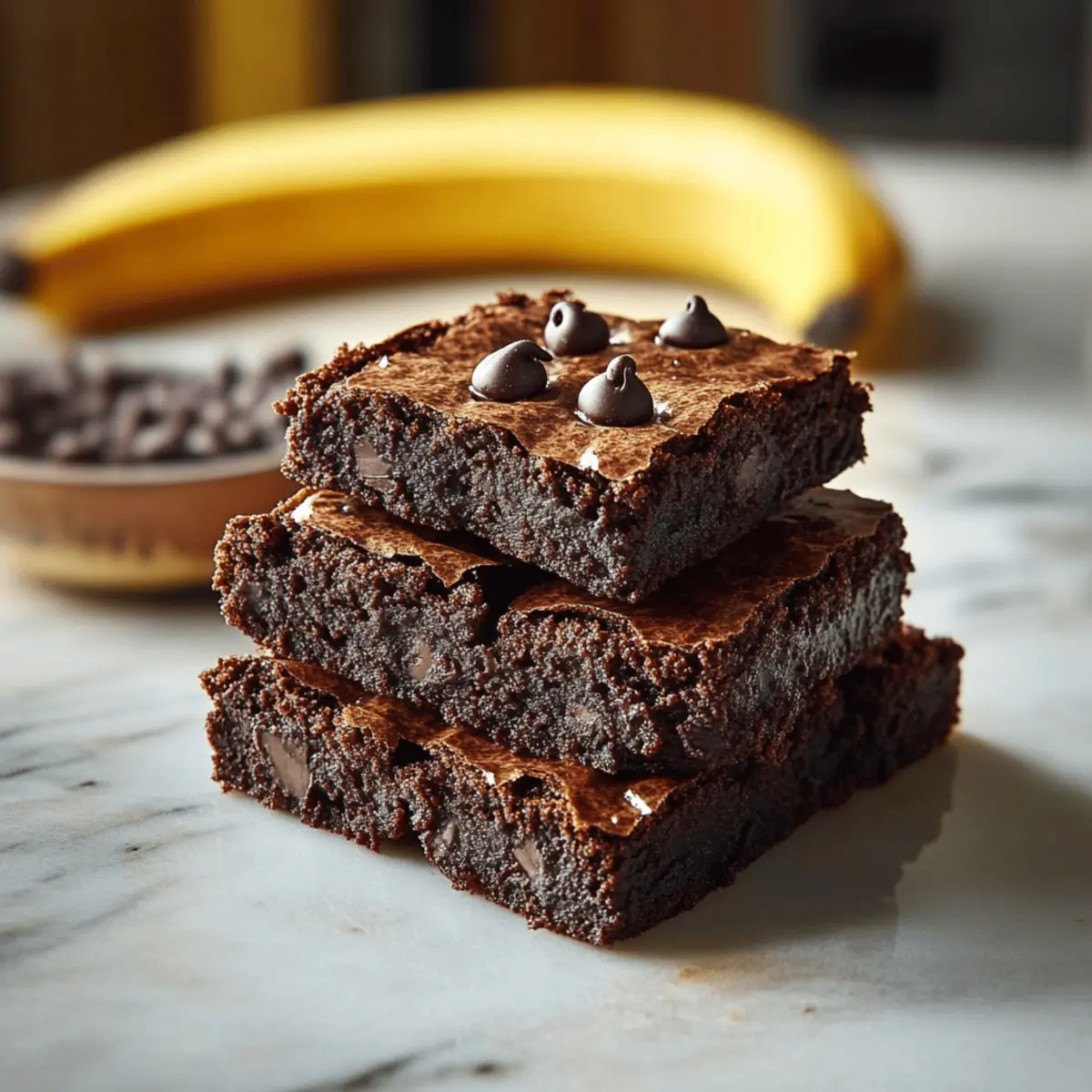 Indulgent Banana Brownies That Are Healthy and Guilt-Free
