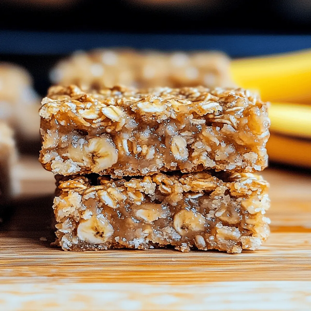 Deliciously Chewy Banana Oatmeal Bars for Nutritious Snacking