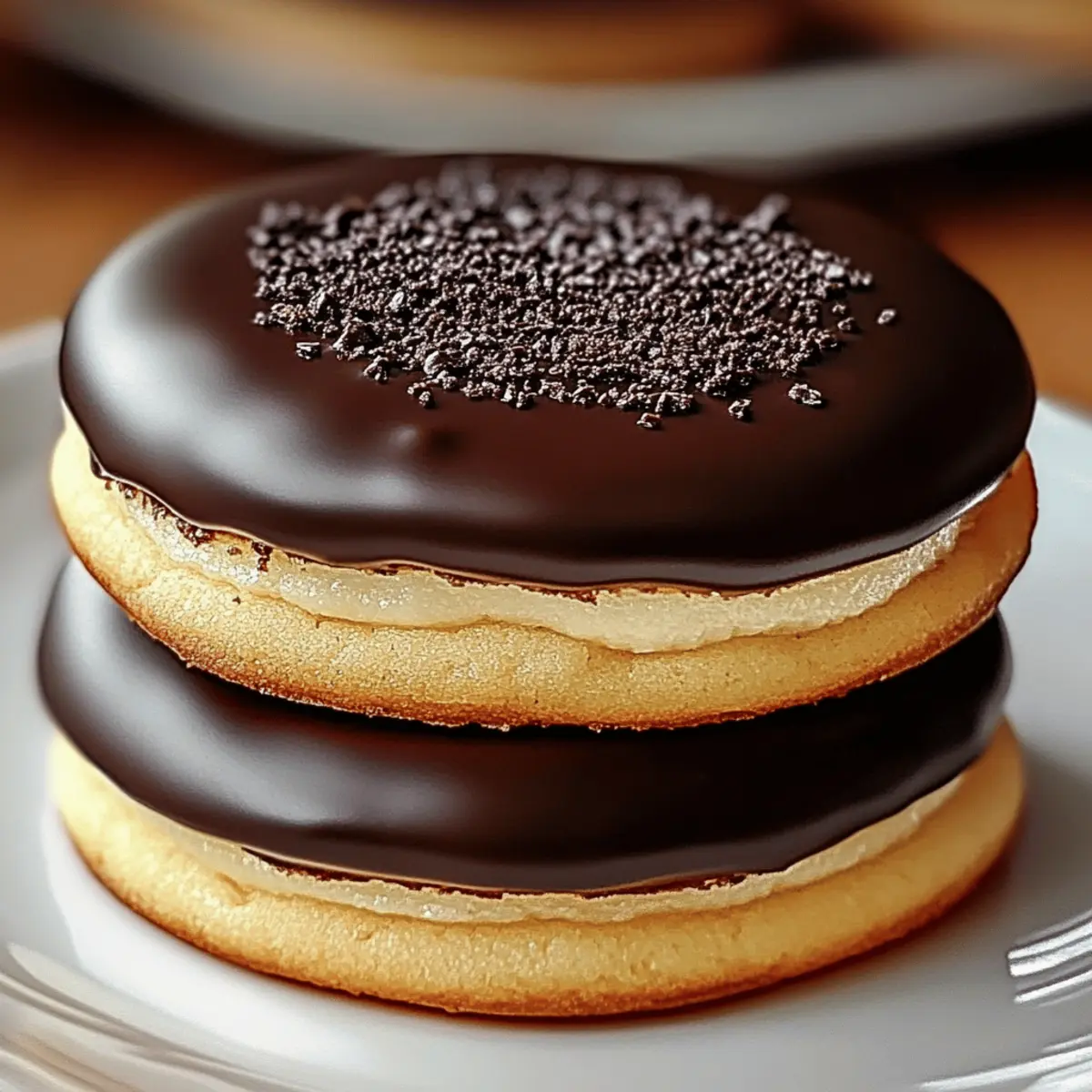 Decadent Boston Cream Pie Cookies for Sweet Indulgence