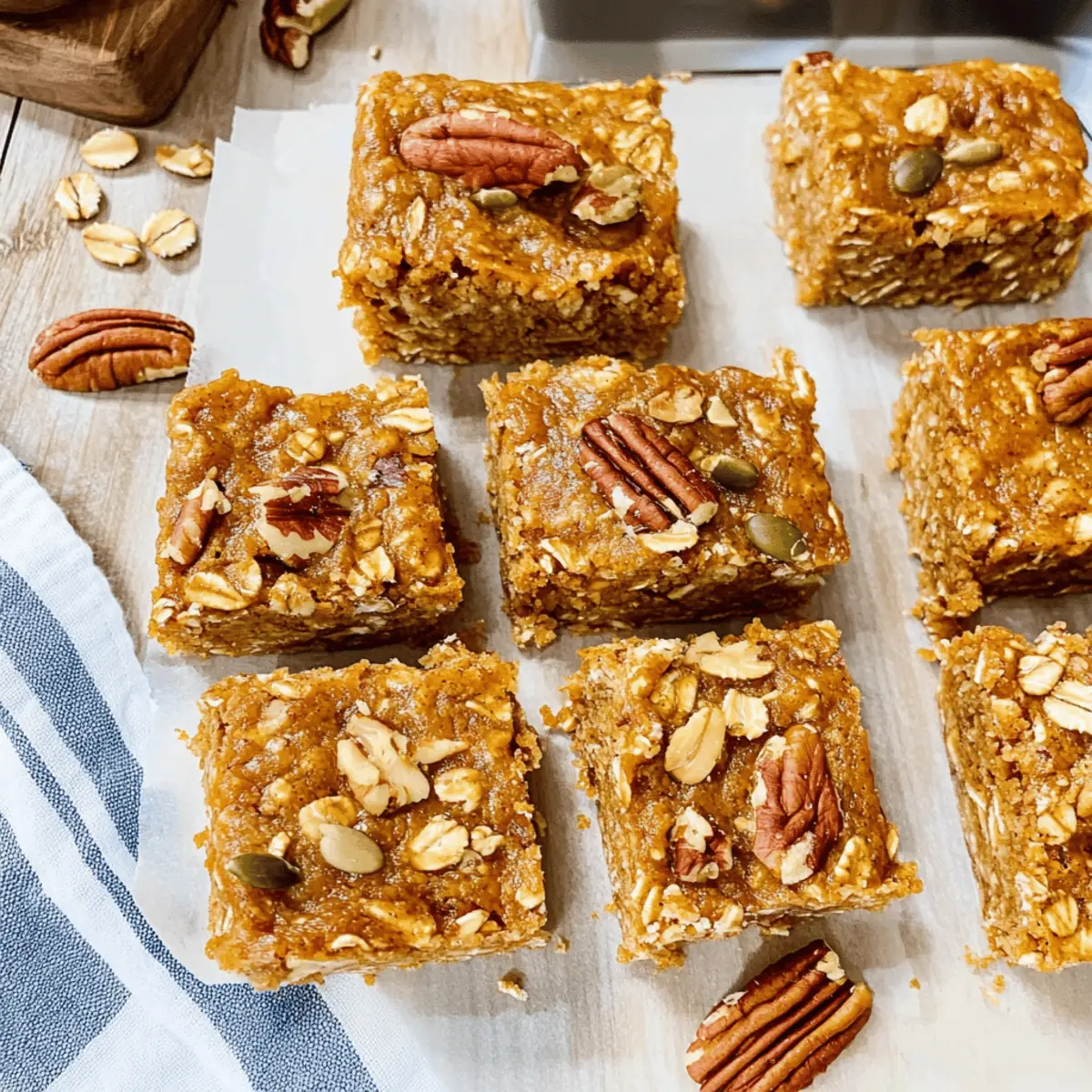Breakfast Oatmeal Pumpkin Bars: A Cozy Fall Favorite