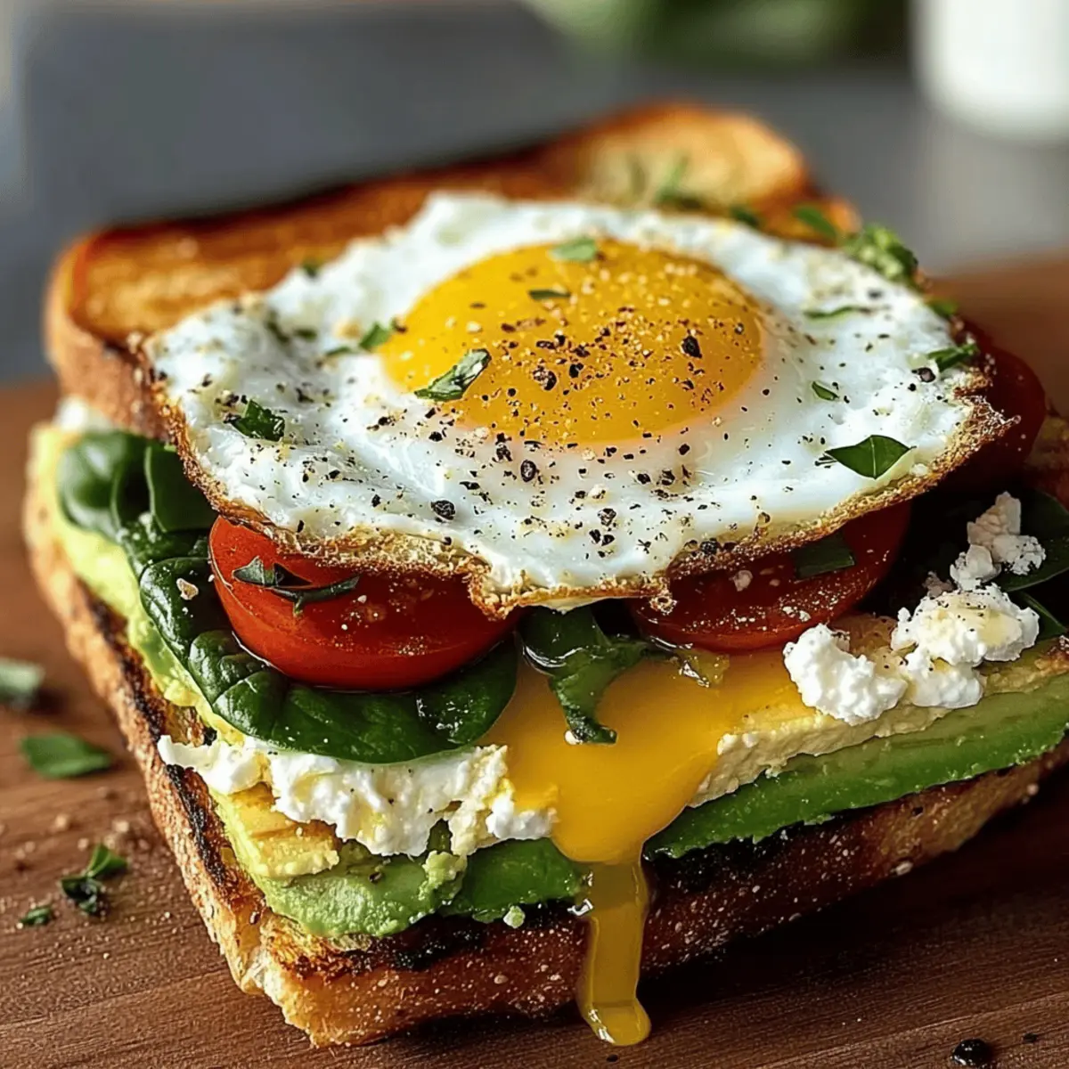 Mediterranean Breakfast Sandwich That Will Energize Your Mornings