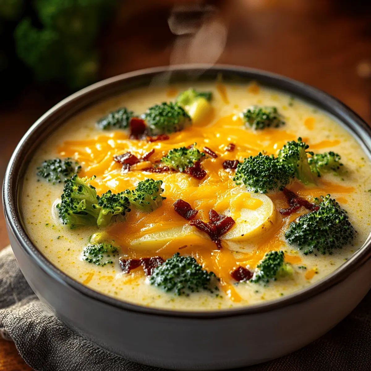 Creamy Broccoli Cheese Potato Soup for Ultimate Comfort