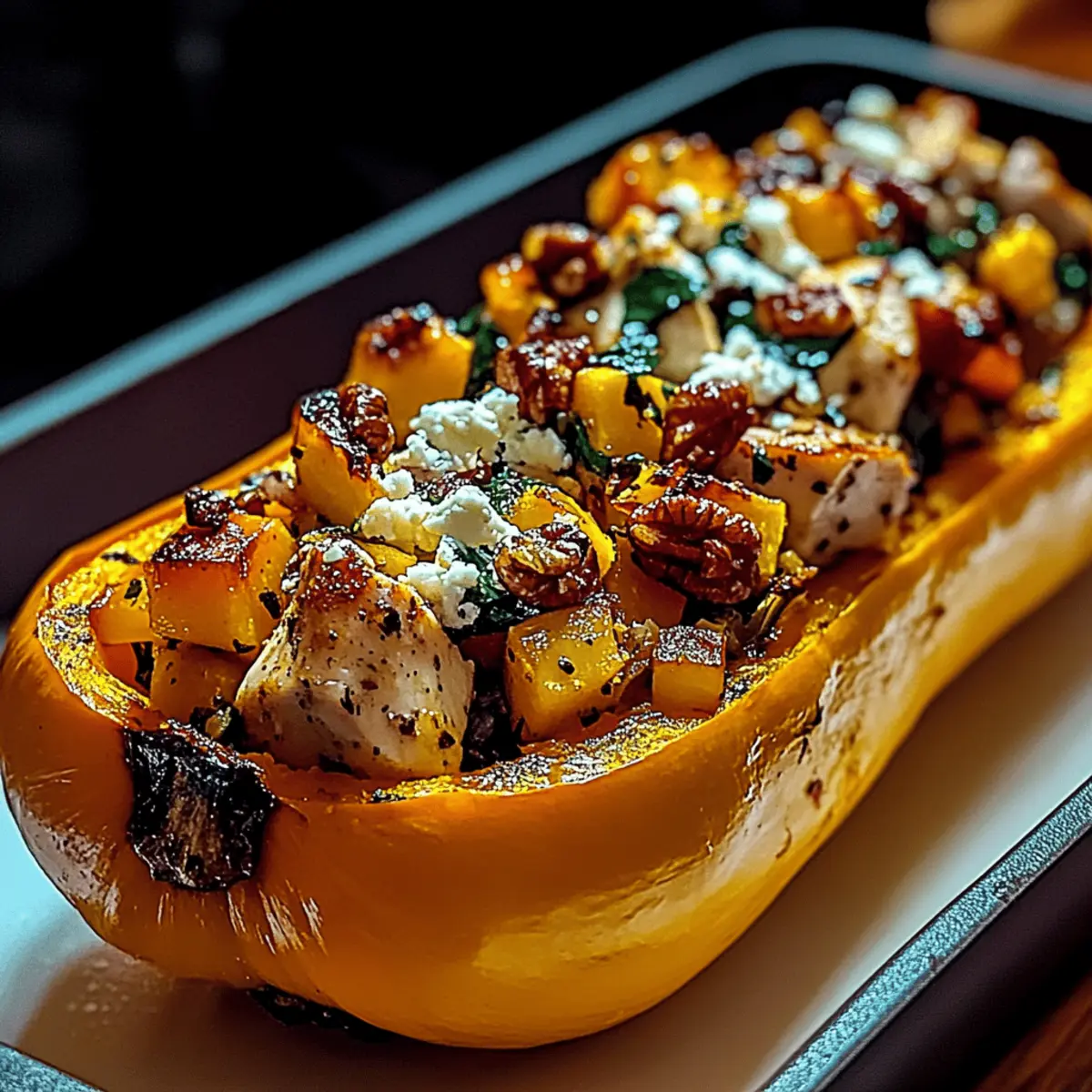 Butternut Squash with Chicken: A Cozy, Flavorful Delight