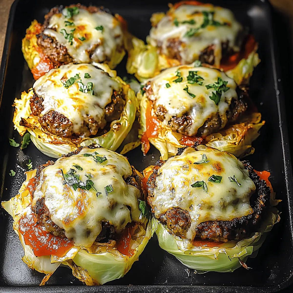 Savory Cabbage Burgers for a Healthier Home-Cooked Meal