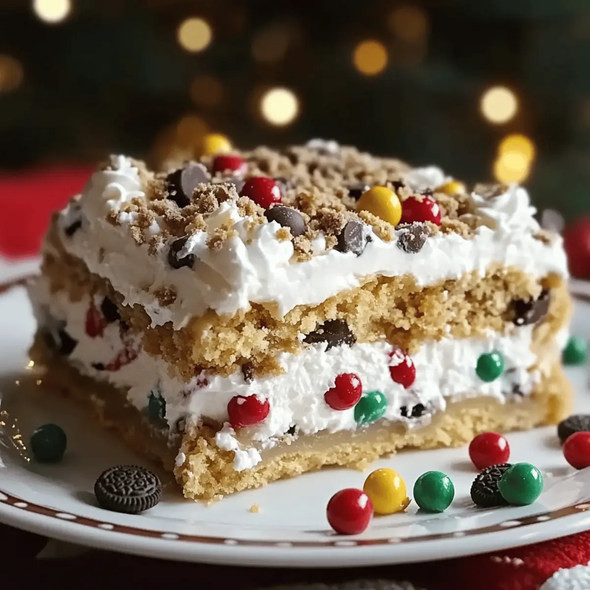 Delight Everyone with Festive Christmas Cookie Lasagna