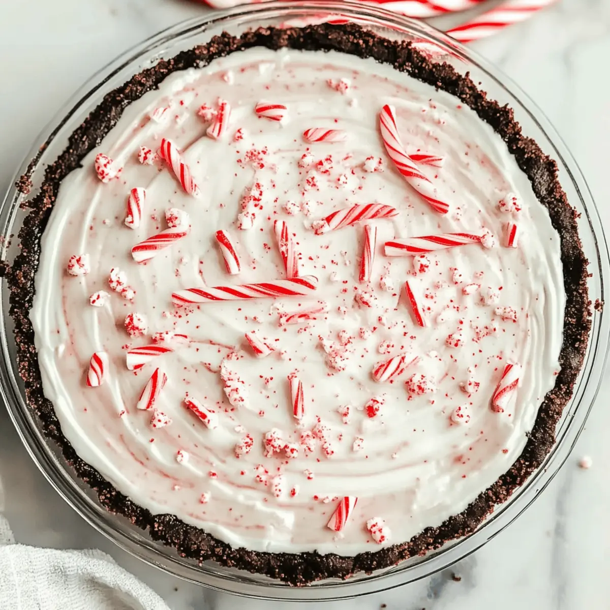 Festive Christmas Peppermint Pie for Easy Holiday Cheer
