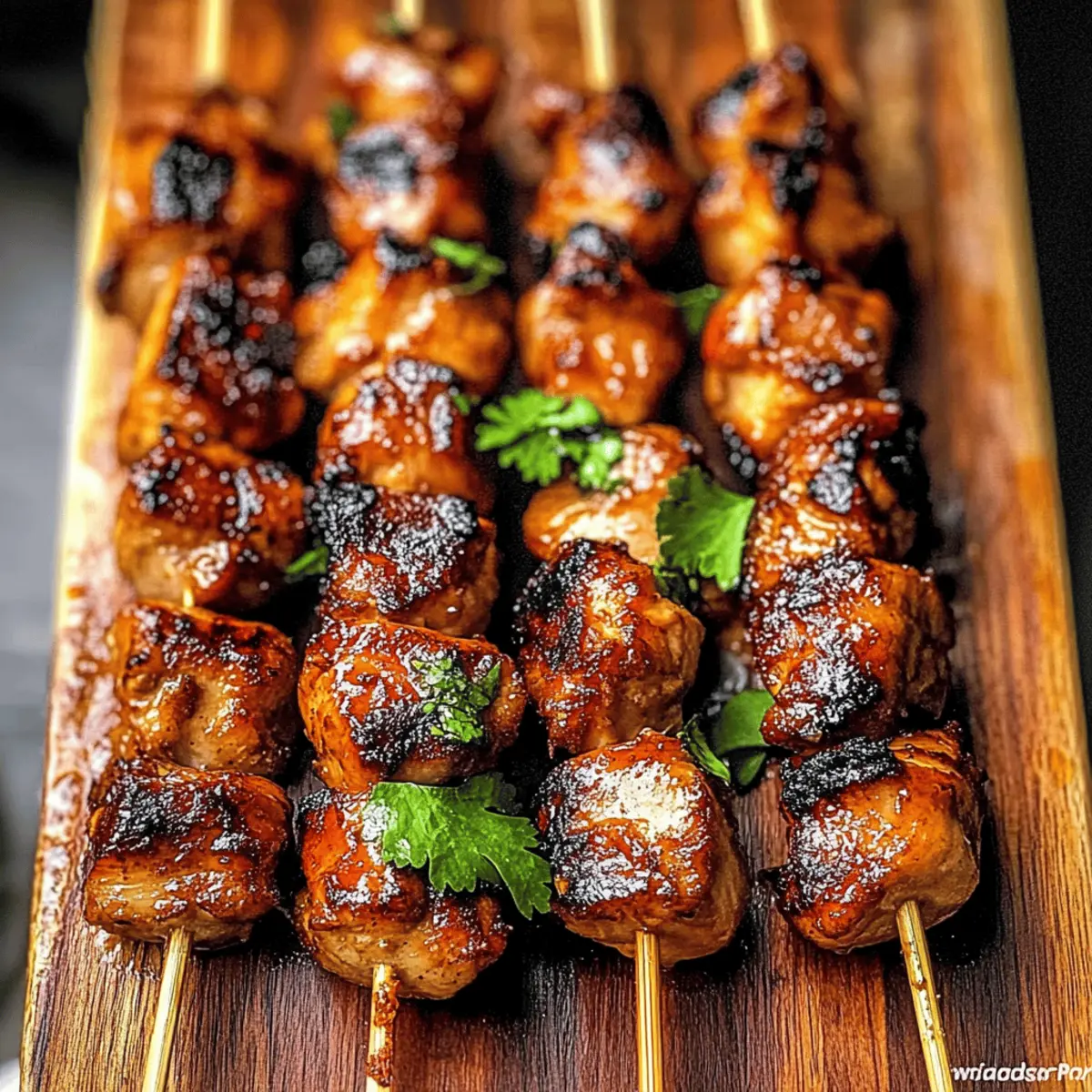 Coconut Chicken Skewers: A Tropical Grilling Adventure