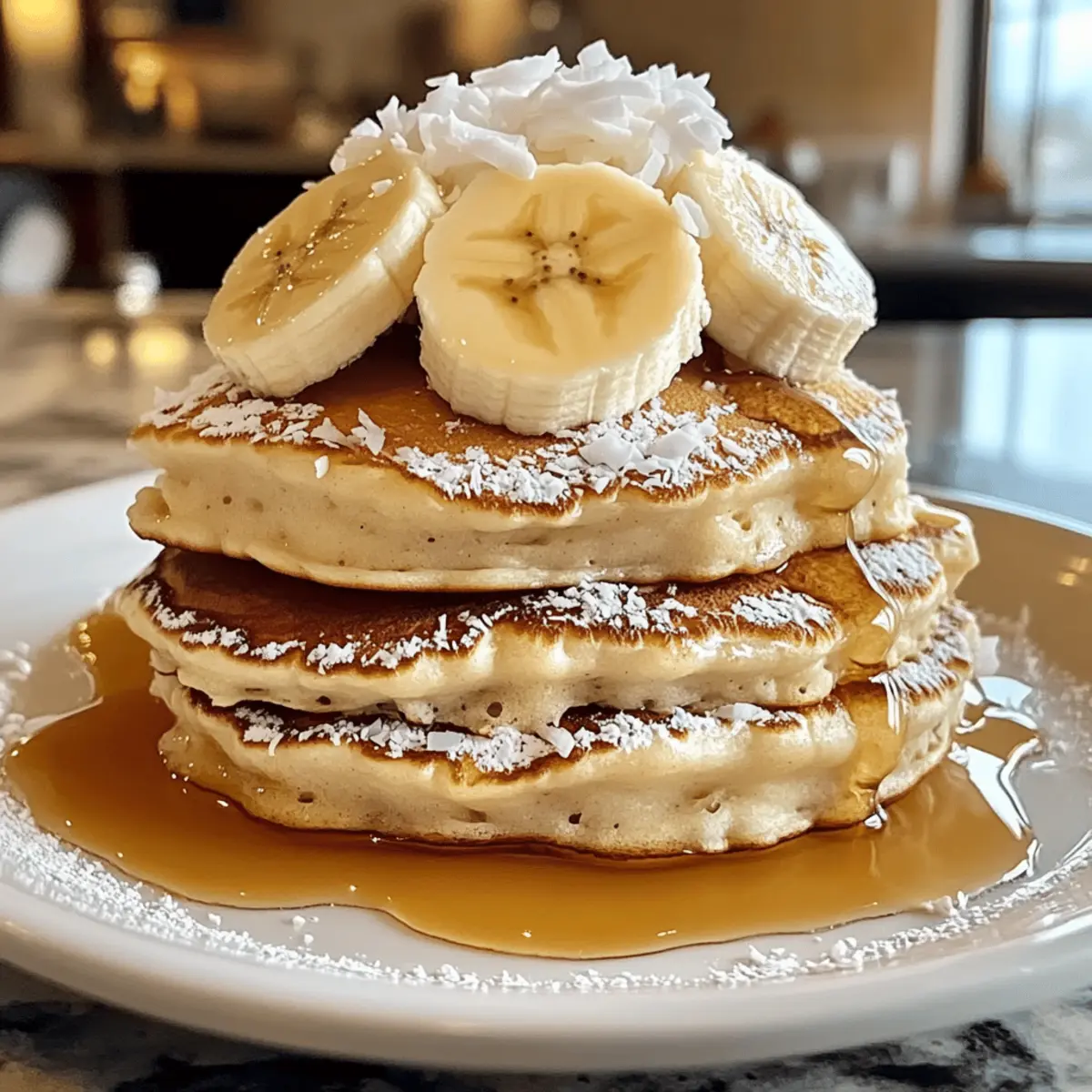 Fluffy Coconut Cream Pancakes for a Blissful Morning Treat