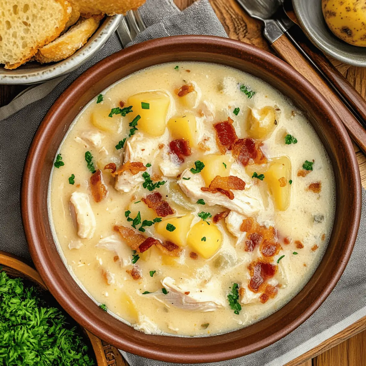 Creamy Chicken and Potato Soup for Ultimate Cozy Comfort
