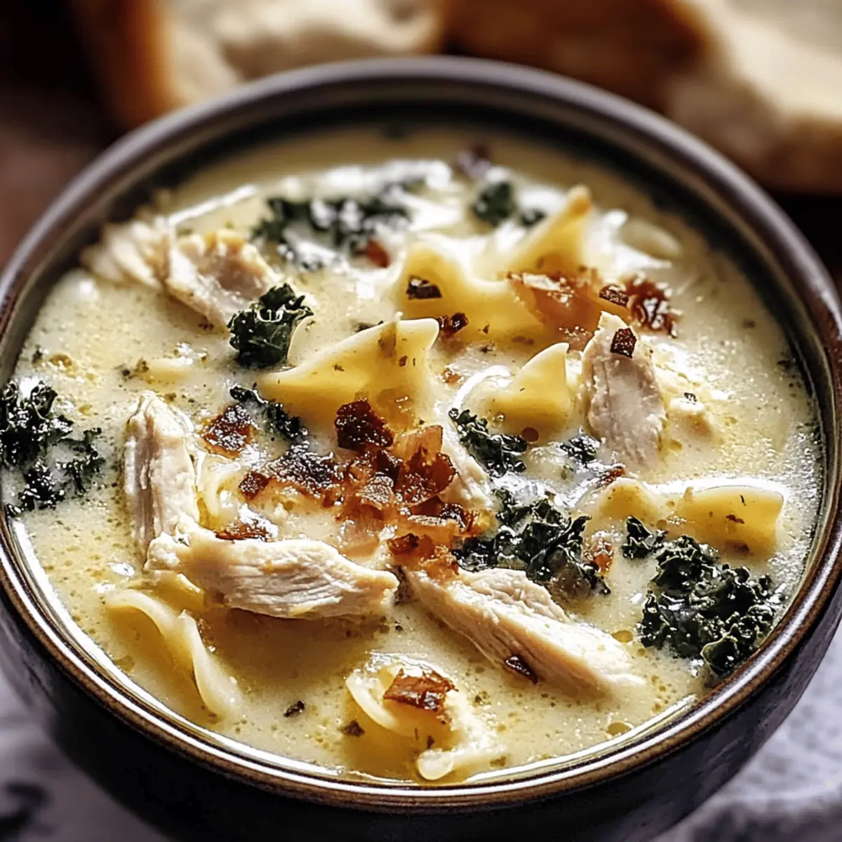Creamy White Chicken Lasagna Soup for Cozy Family Dinners