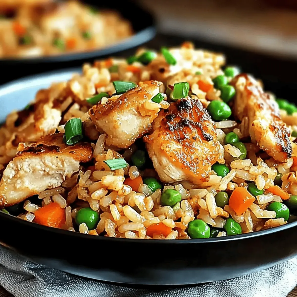 Crispy Garlic Chicken Fried Rice: A Protein-Packed Favorite