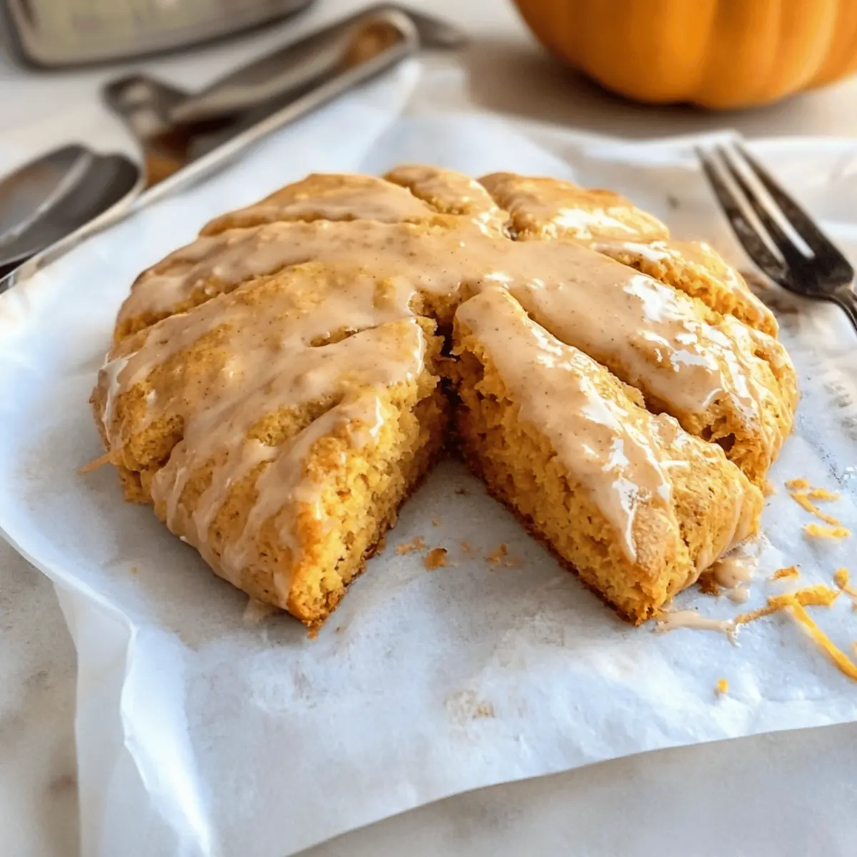 Irresistible Greek Yogurt Pumpkin Scones for Cozy Mornings