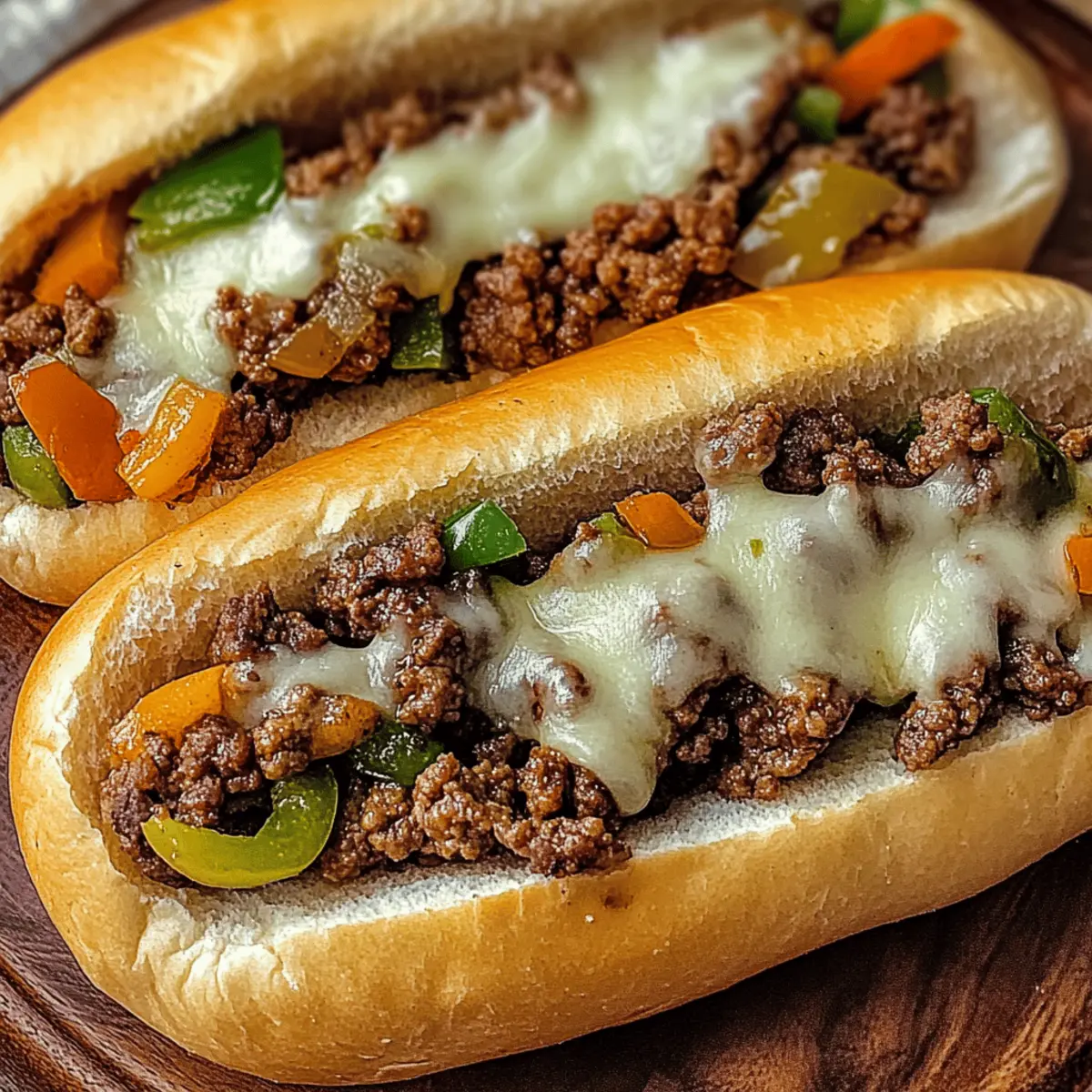 Savor the Best Ground Beef Philly Cheesesteaks at Home
