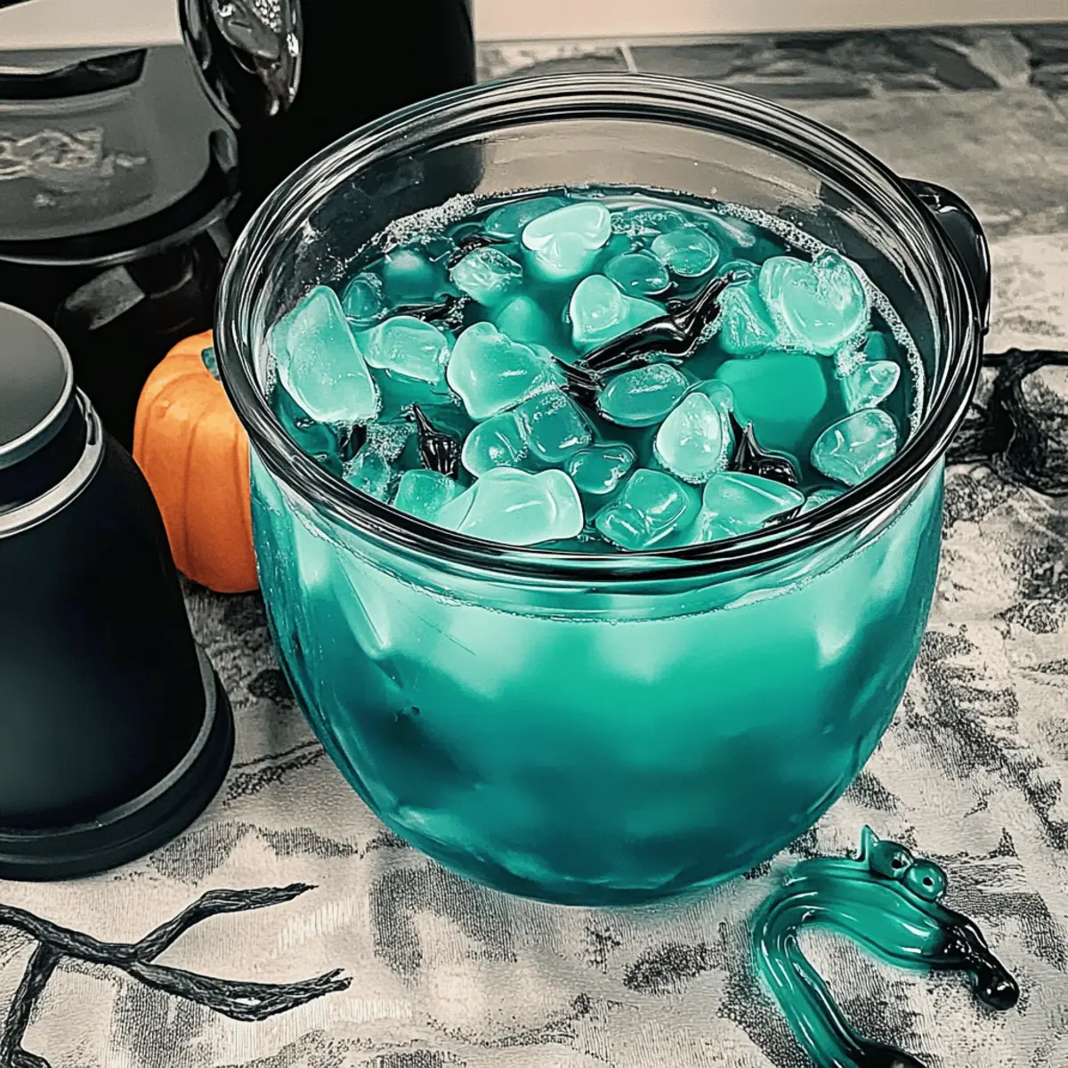 Chilling Halloween Witches Brew Punch for Spooky Fun