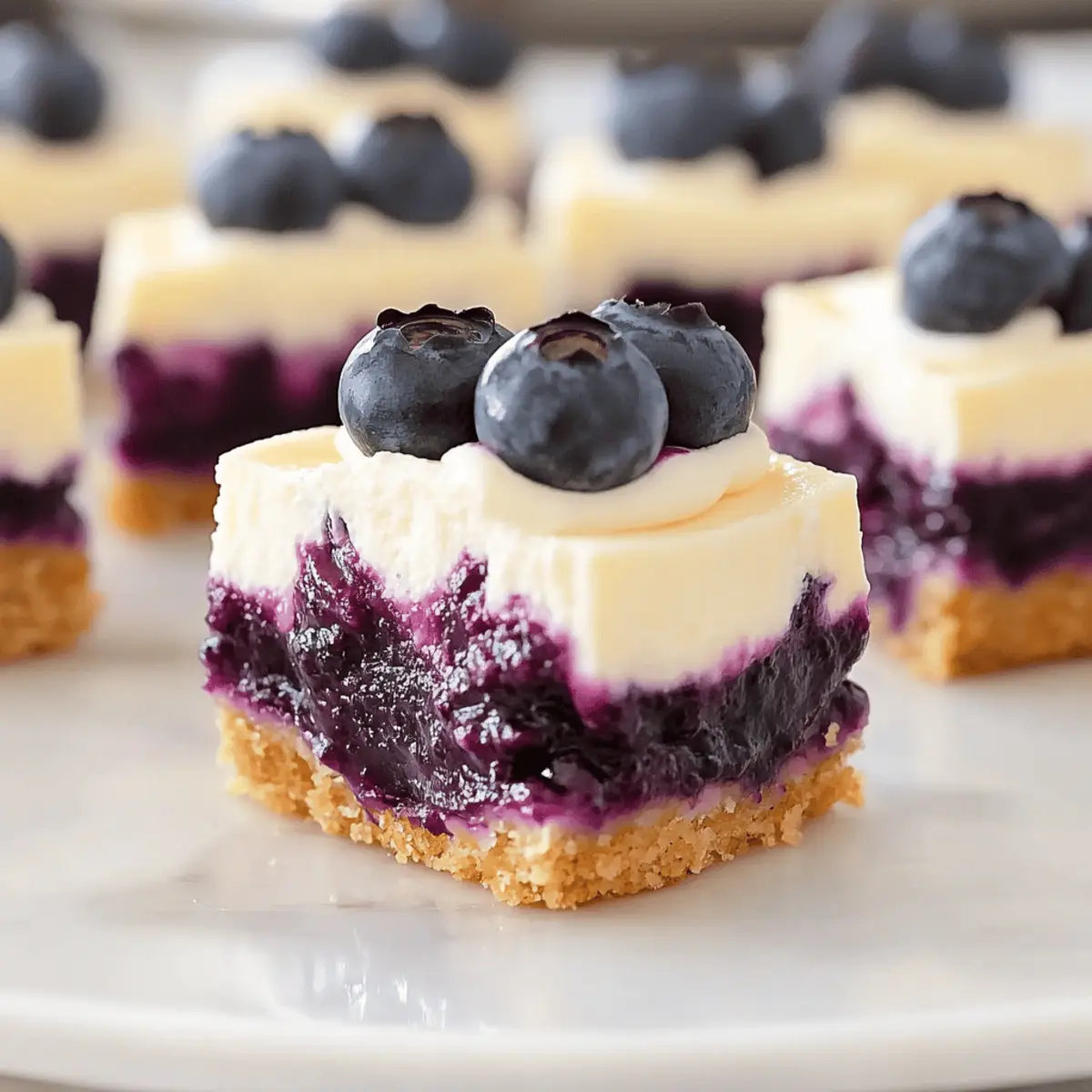 Juicy Mini Lemon Blueberry Cheesecakes for Effortless Summer Fun