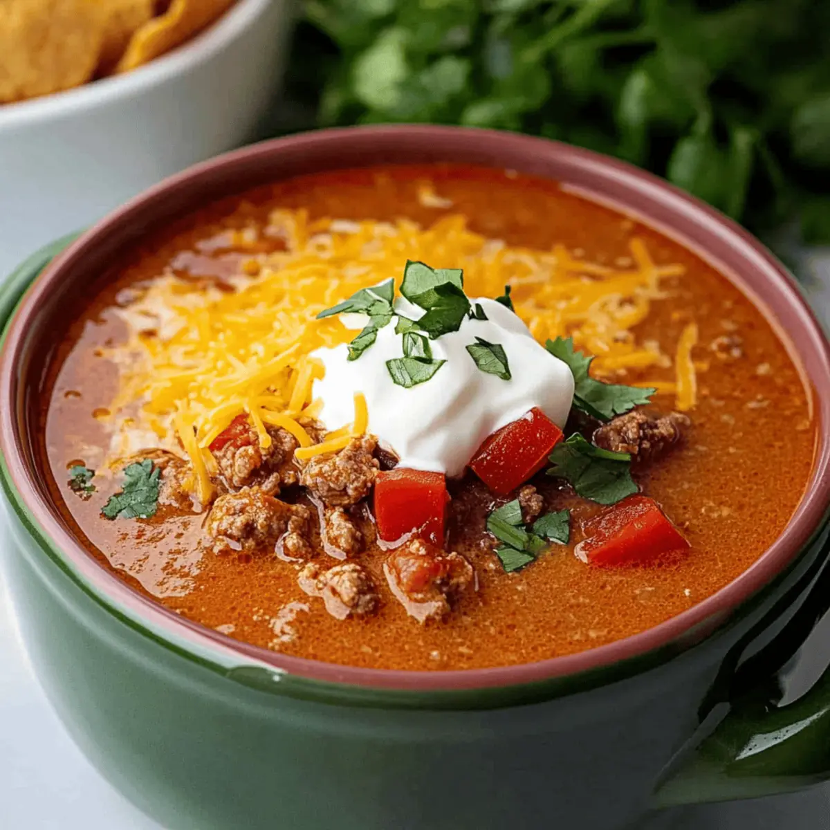 Delicious Keto Taco Soup for Cozy, Low-Carb Comfort