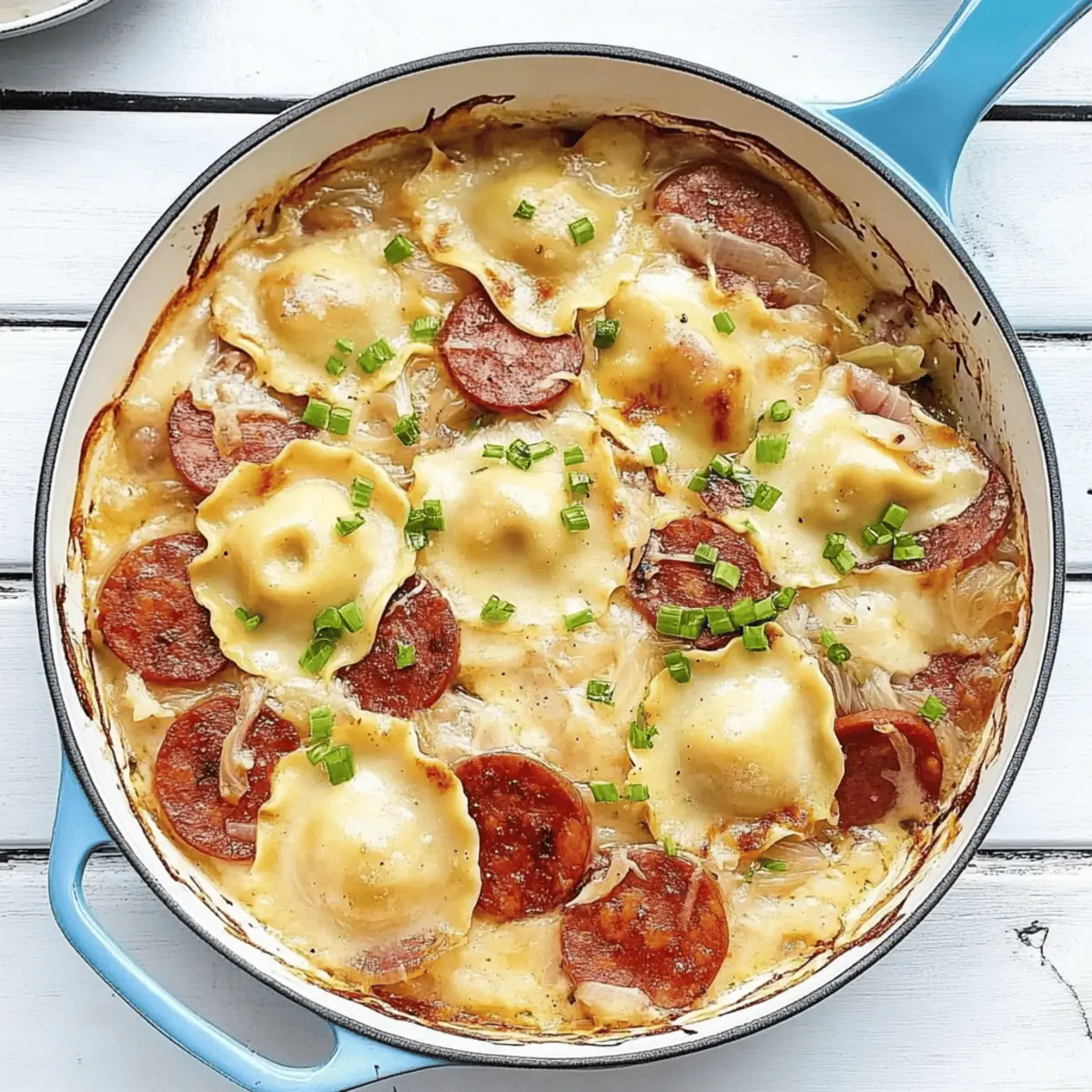 Kielbasa, Pierogies and Sauerkraut Bake: A Cozy Family Favorite