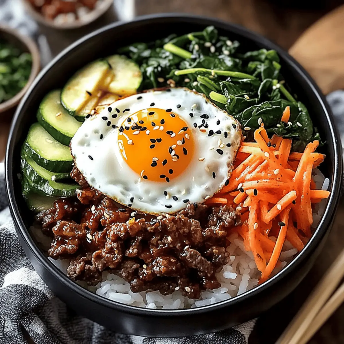 Korean Beef Bibimbap Bowl: A Homemade Delight to Savor