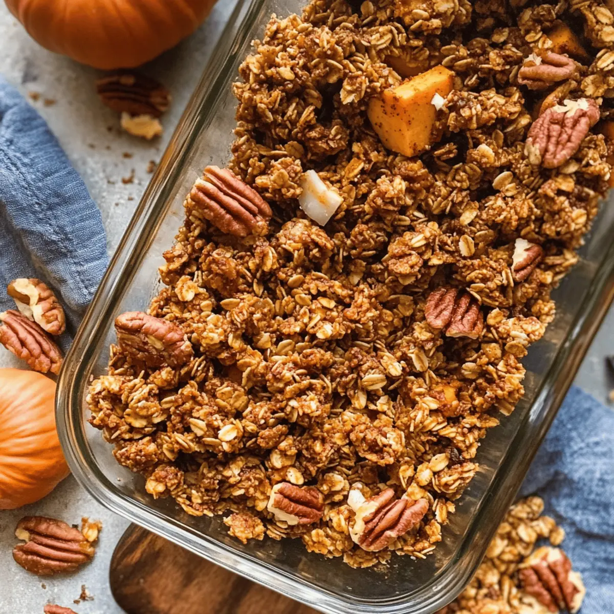 Maple Pumpkin Granola: Your Cozy Fall Breakfast Delight
