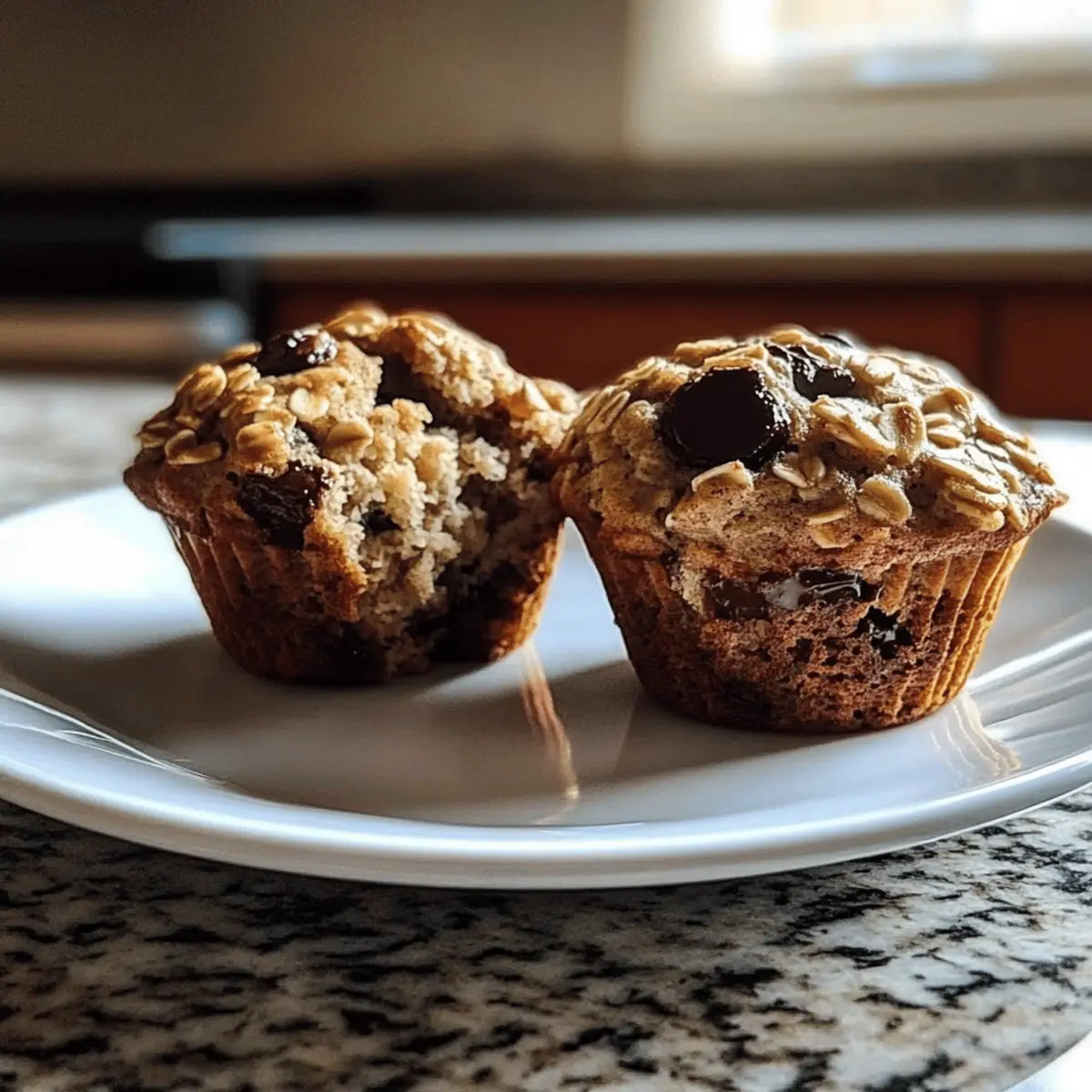 Oatmeal Chocolate Chip Breakfast Muffins for a Cozy Morning