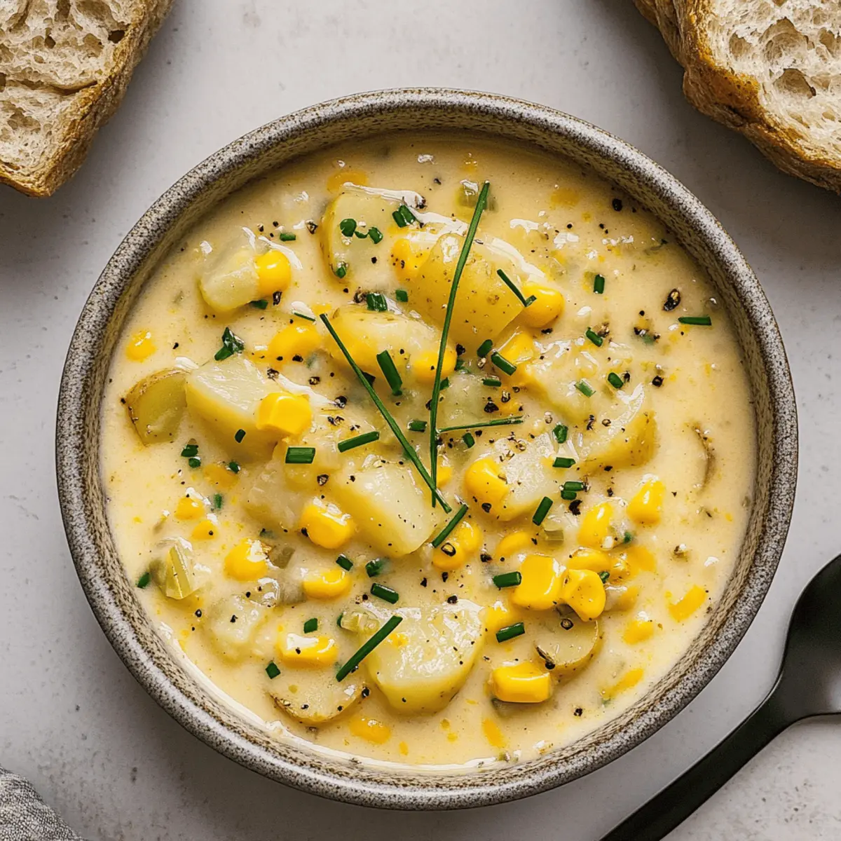 Comforting One-Pot Corn & Potato Chowder for Cozy Nights