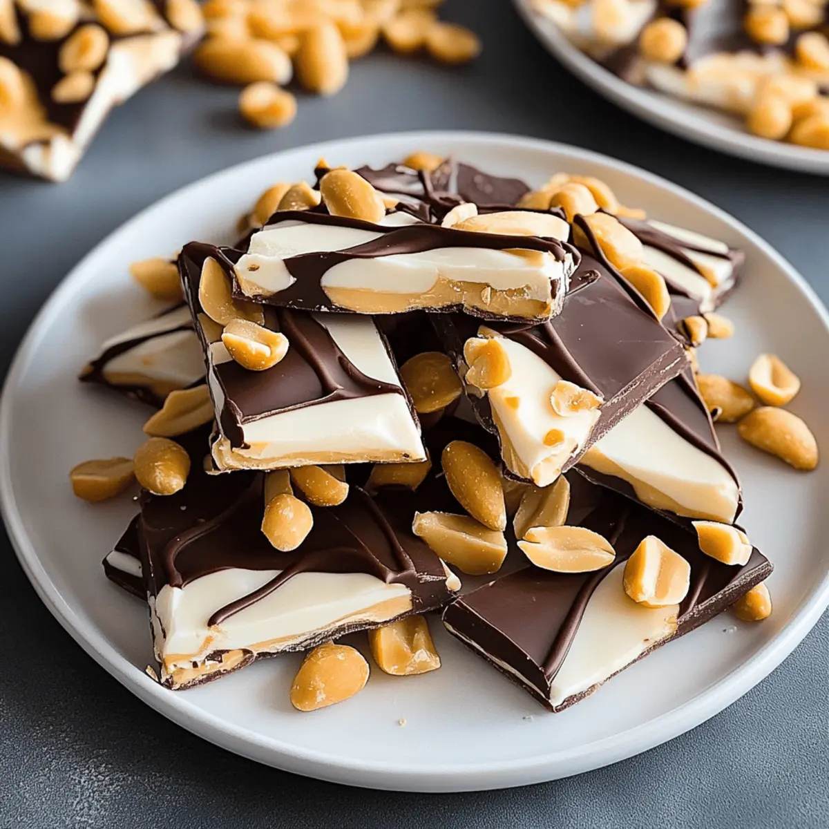 Peanut Butter Chocolate Greek Yogurt Bark: A Decadent Snack Delight
