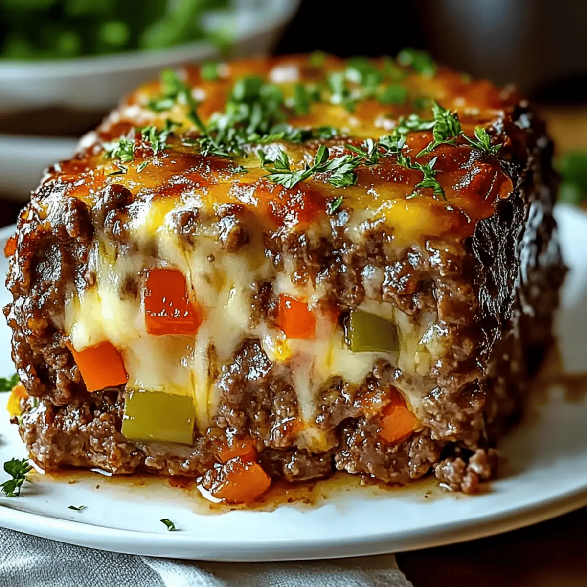 Savory Philly Cheesesteak Meatloaf for Comfort Food Lovers
