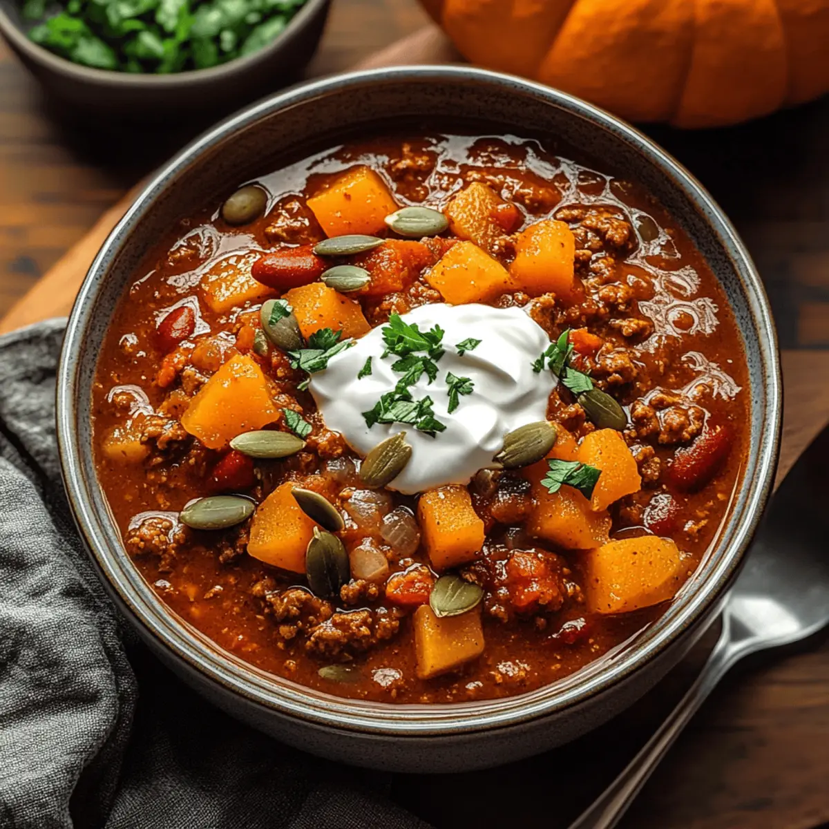 Cozy Pumpkin Chili: A Hearty One-Pot Fall Favorite