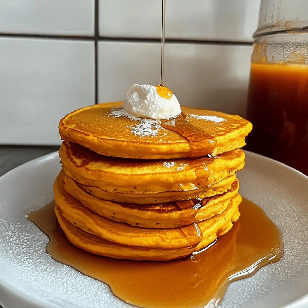 Pumpkin Cottage Cheese Pancakes: Fluffy Fall Deliciousness