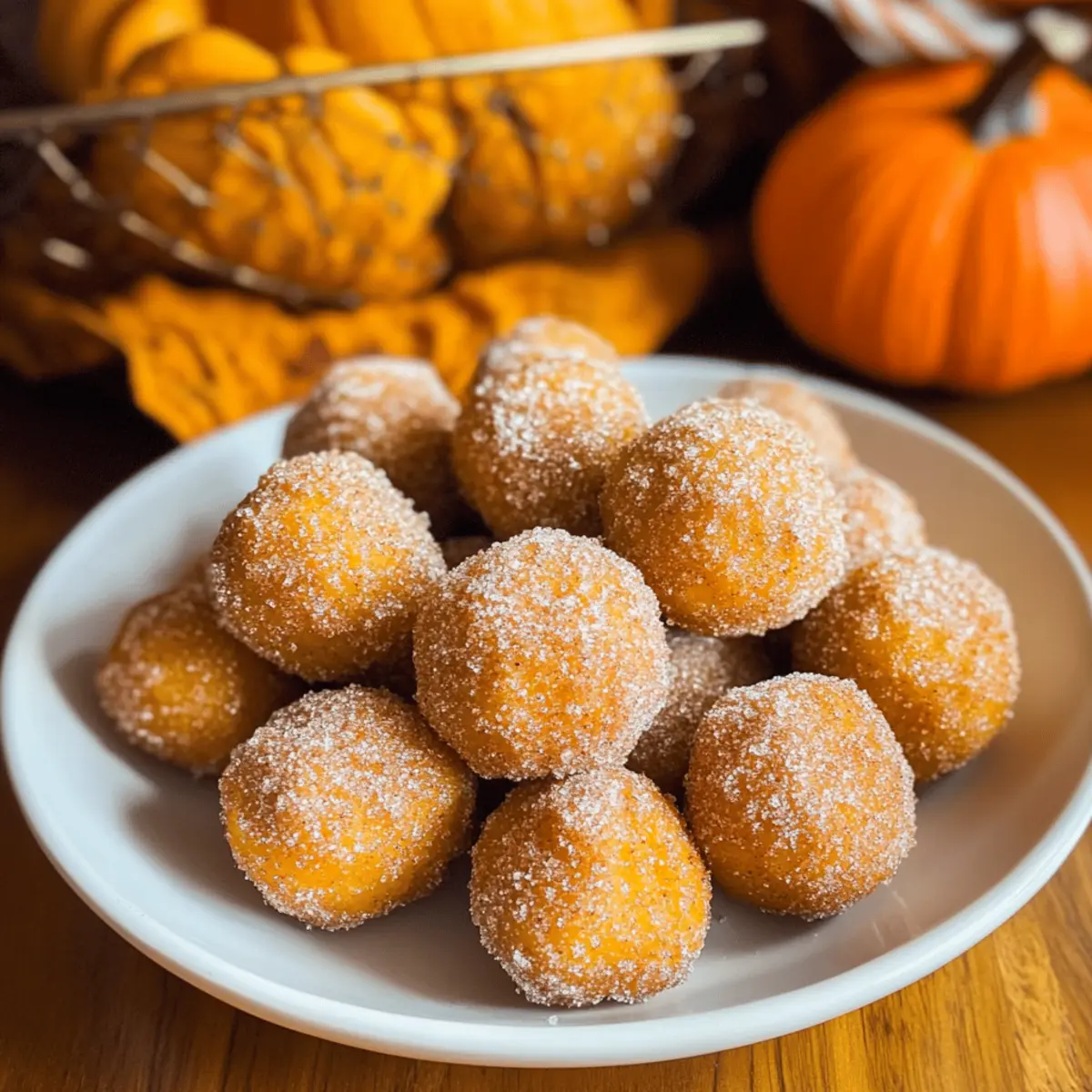 Deliciously Soft Pumpkin Donut Holes That Everyone Will Love