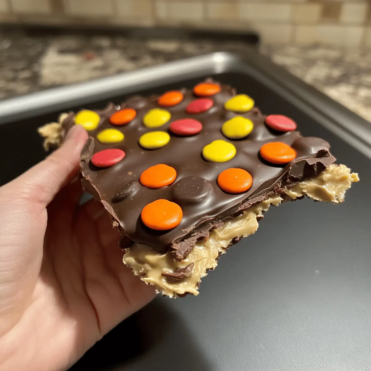 Indulge in No-Bake Reese’s Bark: Sweet and Creamy Bliss