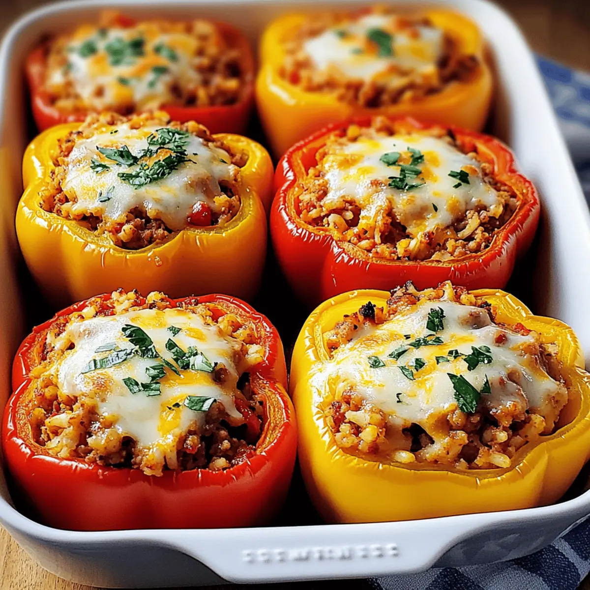 Mouthwatering Stuffed Bell Peppers: Your Customizable Delight