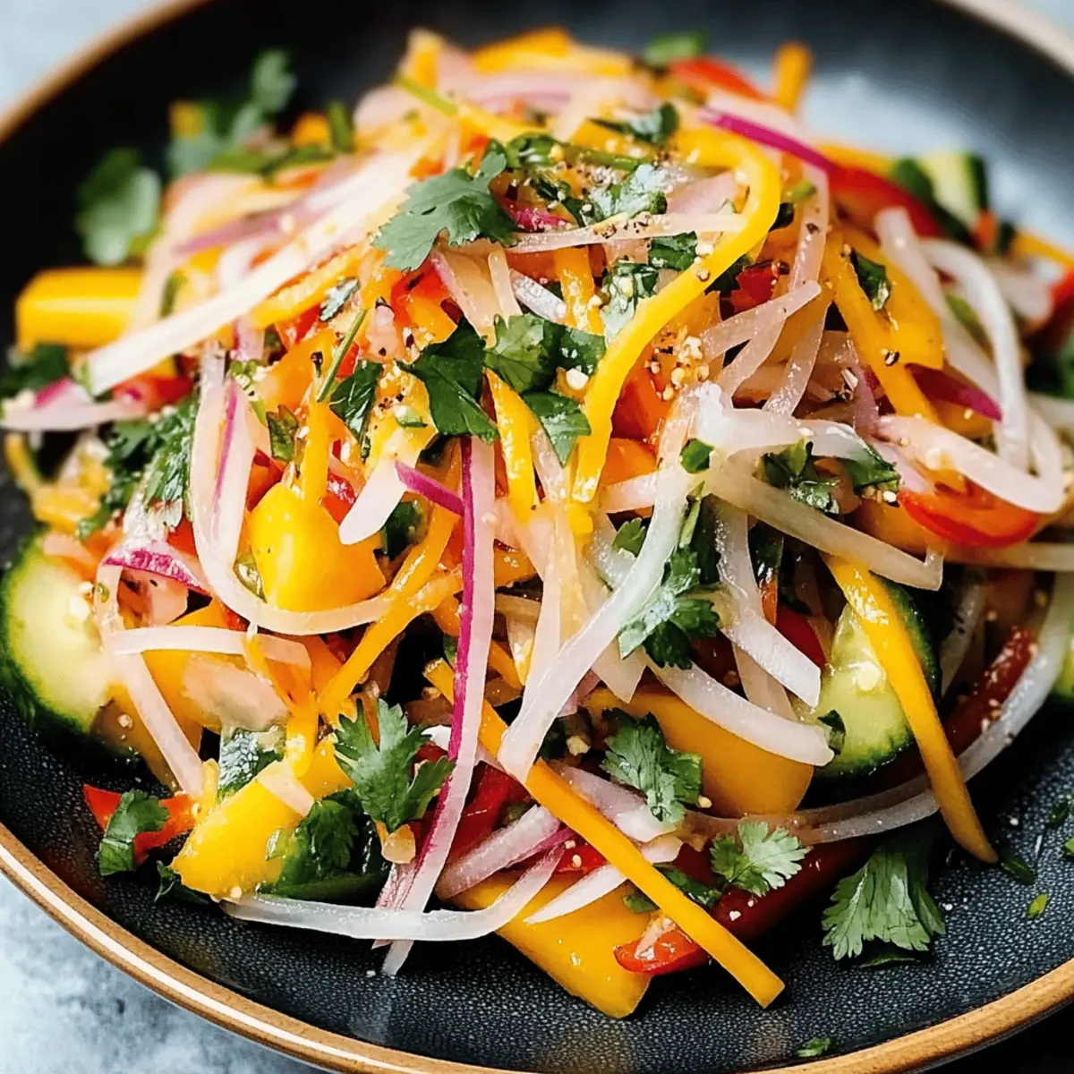 Thai Mango Salad: A Refreshing Delight for Your Summer Table