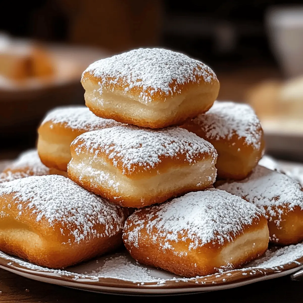 Vanilla French Beignets: Fluffy Delight for Your Brunch Table