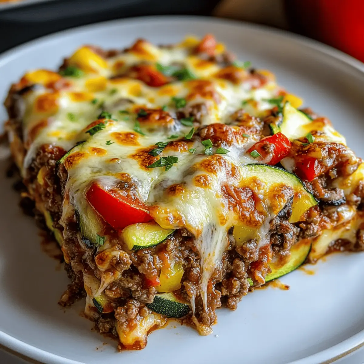 Zucchini Pizza Casserole: Your New Favorite Low-Carb Delight