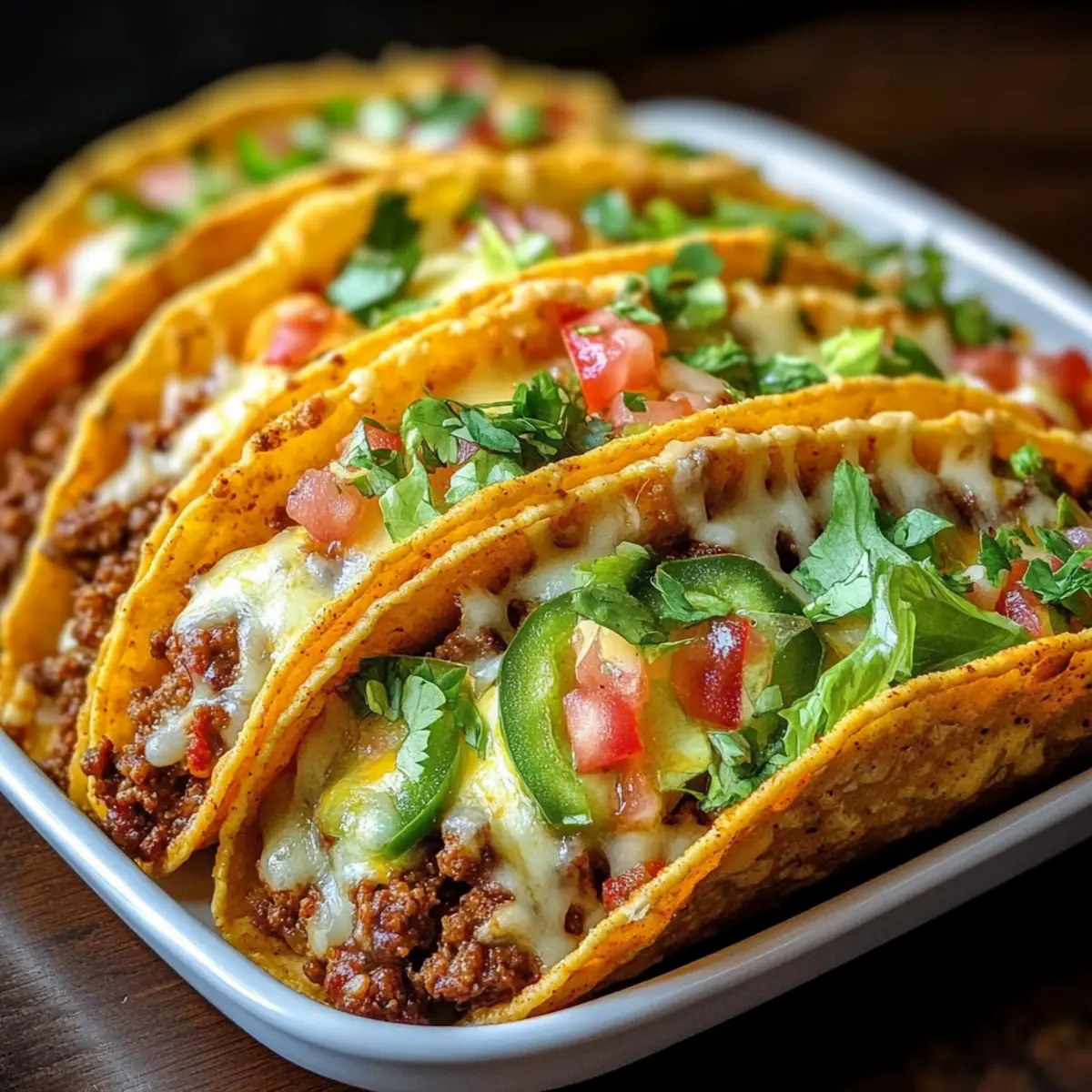 Oven-Baked Cheesy Tacos: Your New Favorite Comfort Meal